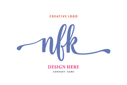 NFK lettering logo is simple, easy to understand and authoritative