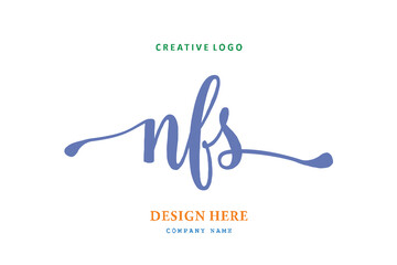 NFS lettering logo is simple, easy to understand and authoritative