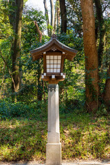 明治神宮　灯篭