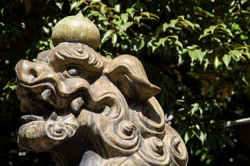 熊野神社　狛犬