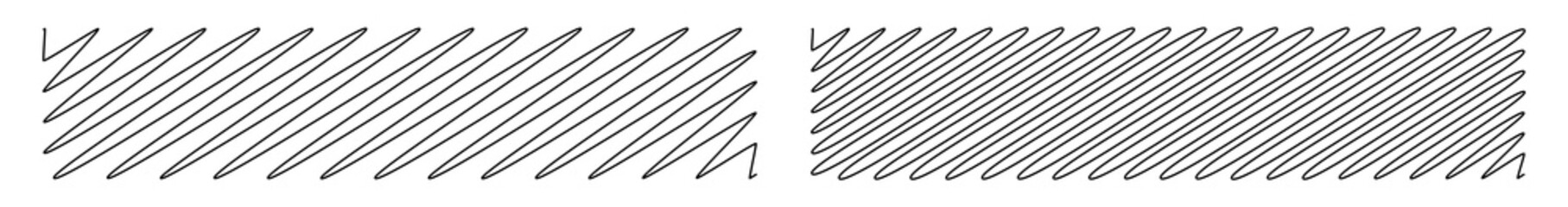 Squiggle, scrawl, curvy lines rectangular element vector illustration