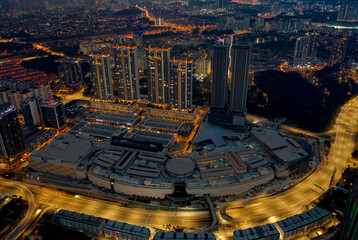 A sunrise scene from Malaysia. 