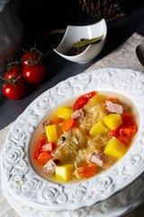 kapusniak delicious polish sauerkraut soup