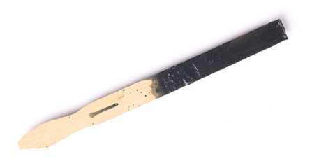 Old used stirring stick