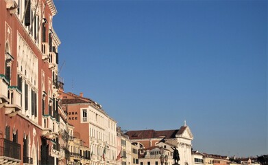 Fototapeta na wymiar Paläste in Venedig 