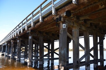 Obraz premium Garratt Road Bridge in Bayswater and Ascot Perth