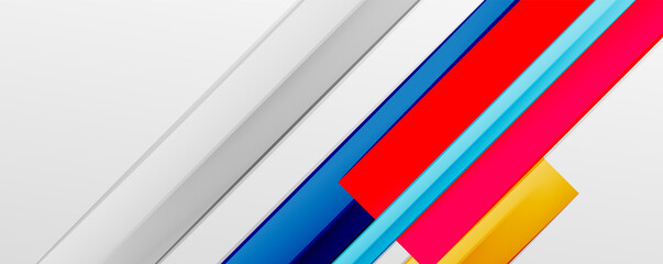 Color abstract lines trendy geometric background for business or technology presentation, internet poster or web brochure cover, wallpaper