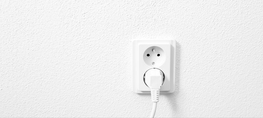 electrical outlet on the wall