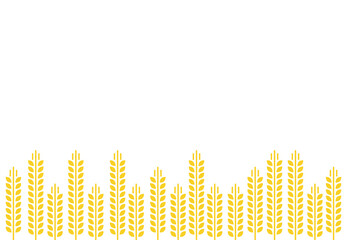 field of abstract golden wheat like harvest © infadel