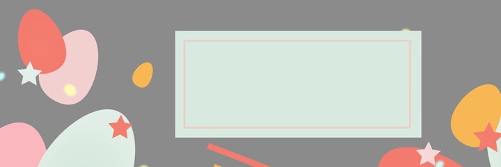 Obraz premium easter eggs background