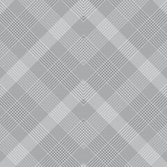 Black and White Chevron Plaid Tartan textured Seamless Pattern Design