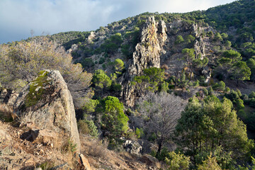 Riscos en el arroyo de la Pizarra. Avila.