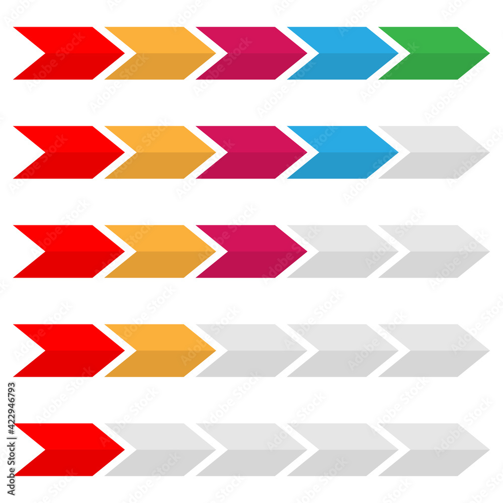 Aufkleber loader, preloader, progress bar vector element