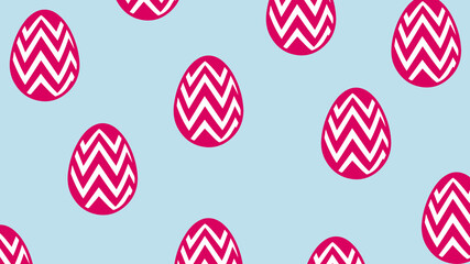 Easter eggs pattern wallpaper for holiday.