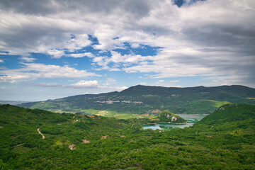 Fototapeta na wymiar View of Pennadomo, Chieti, Abruzzo, Italy