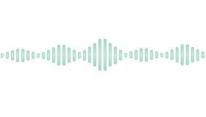 Sound voice amplitude. vector illustration