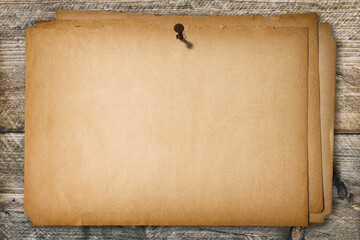 Grungy empty poster wood texture Old paper background