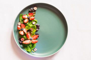 creative food ideas in plate for children