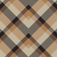 Brown Chevron Plaid Tartan textured Pattern Design