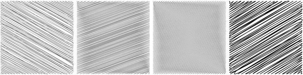 Square with sketchy, scribble, doodle effect texture