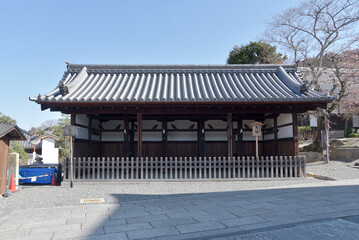 春の清水寺　馬駐　京都市