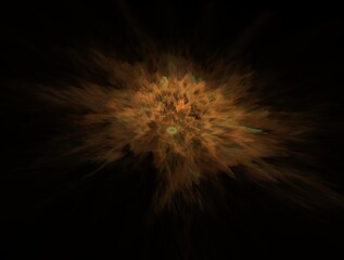 Fototapeta premium Imaginatory fractal background generated Image