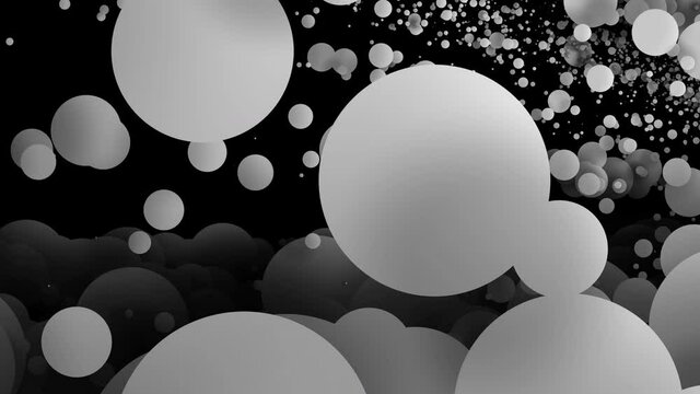 World of Spheres - Widescreen 3-1 - Landscape from the strange world of spheres. Can connected in row with "World of Spheres - Widescreen 3-2" and "World of Spheres - Widescreen 3-3"