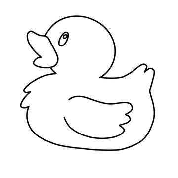 Duck icon vector set. bird illustration sign collection. animal symbol or logo.
