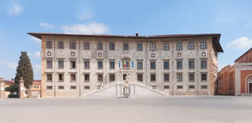 Photo sur Plexiglas Anti-reflet Tour de Pise Palazzo della carovana (Caravan Palace), seat of the Scuola Normale Superiore university (normal high school university) of Pisa in Piazza dei Cavalieri
