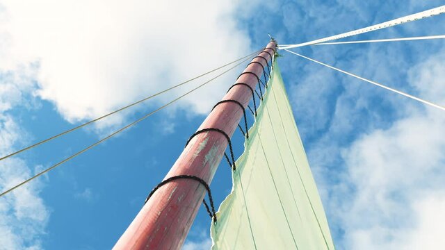 Traditional pirogue tour in the scenic Upi bay, Isle of Pines. New Caledonia