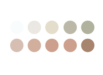 Highlights of Cover Stories (beige and pink tones) 