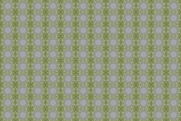 モザイク技法による幾何学的な模様のデザイン