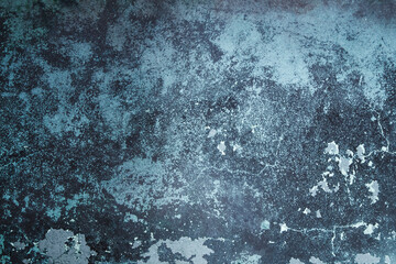Old plaster wall with peeling paint