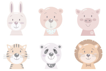 animal cute cartoon baby