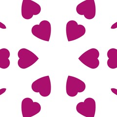 Background pattern with beautiful heart ornaments suitable for gifts, wrappers, cards, fabrics, covers, banners, flayers, brochures, advertisements, t-shirts, expressions of love.