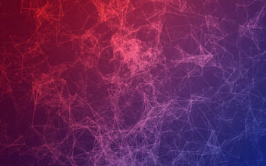 Abstract Polygon background - Lines Style