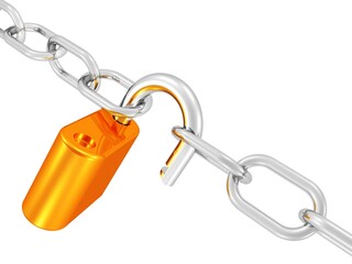 offenes Schloss, drohende Gefahr, Überlastung, Burnout