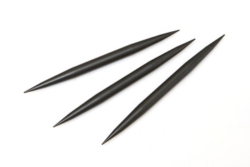 Various shurikens for training of shuriken jutsu martial arts