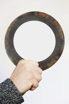 Chakram throwing weapon for training of fight and sport throwing in hand