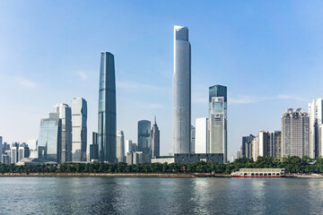 Fototapeta na wymiar Asia China Guangzhou City Landscape