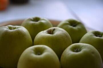 green apples