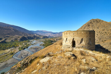 Preobrazhenskaya fortress in Botlikhsky distrikt of Dagestan