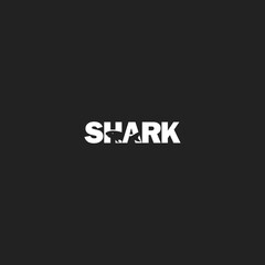 Modern Shark Simple Logo Design, Shark Logo