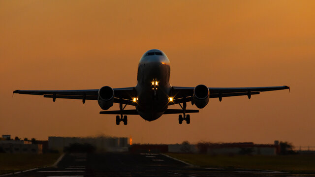 Decolagem Airbus S&atilde;o Jose do Rio Preto - SP - 