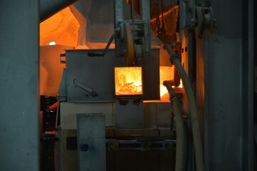 Fire through a window in production