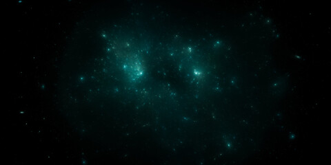 Banner Star field background . Starry outer space background texture . Colorful Starry Night Sky Outer Space background. 3D illustration