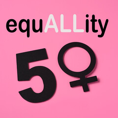 word equallity, for equality for all