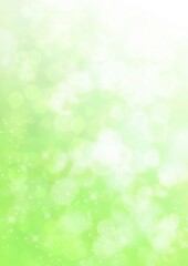 Obraz premium 光が差し込む緑色の背景イラスト