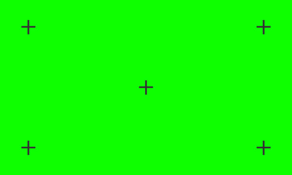 Vector illustration of green screen chroma key background