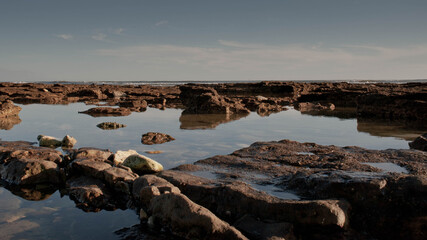 Ecluse en ruines à l'île d'Oléron